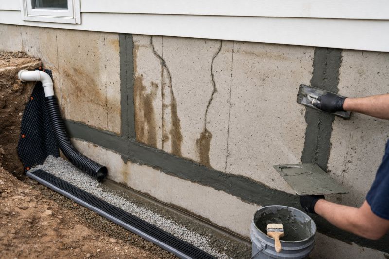 Basement Foundation Repair in Coventry, CT
