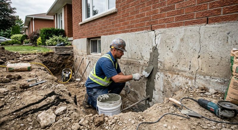 Basement Foundation Repair in Willimantic, CT