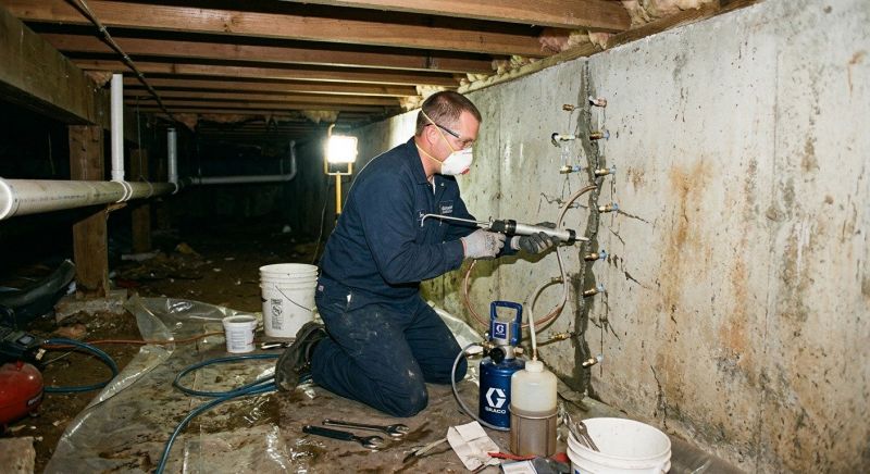 Basement Foundation Repair in Willimantic, CT