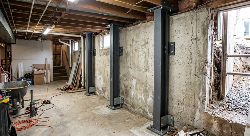 Basement Stabilization in Norwich, CT
