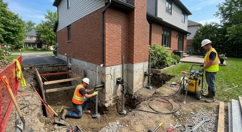 Basement Underpinning in Norwich, CT