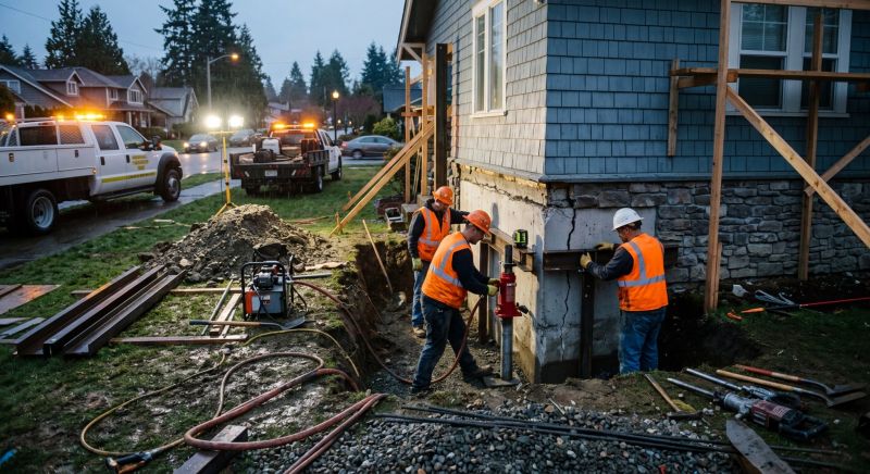 Building Foundation Repair in East Lyme, CT