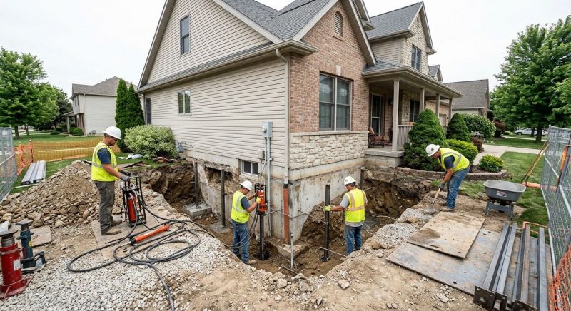 Building Foundation Repair in Ledyard, CT