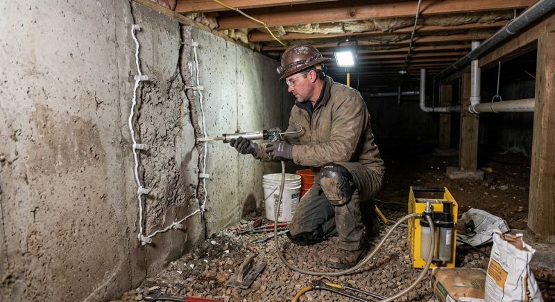 Building Foundation Repair in Plainfield, CT