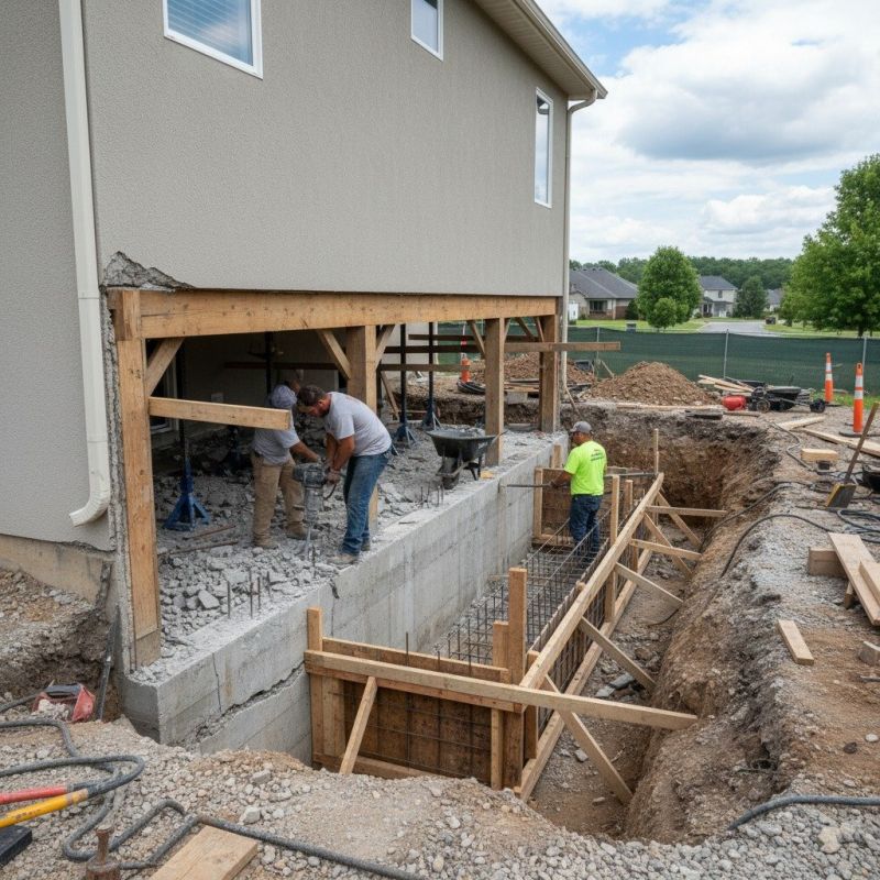 Building Foundation Repair in Preston, CT