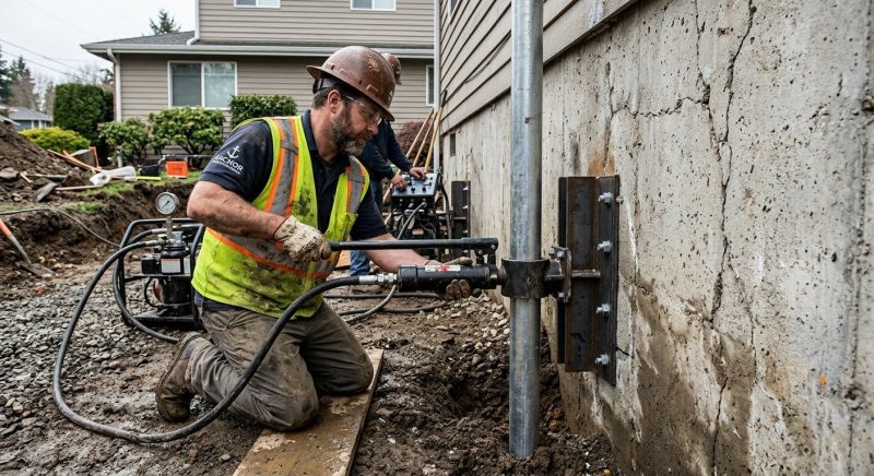 Concrete Foundation Leveling in Hebron, CT