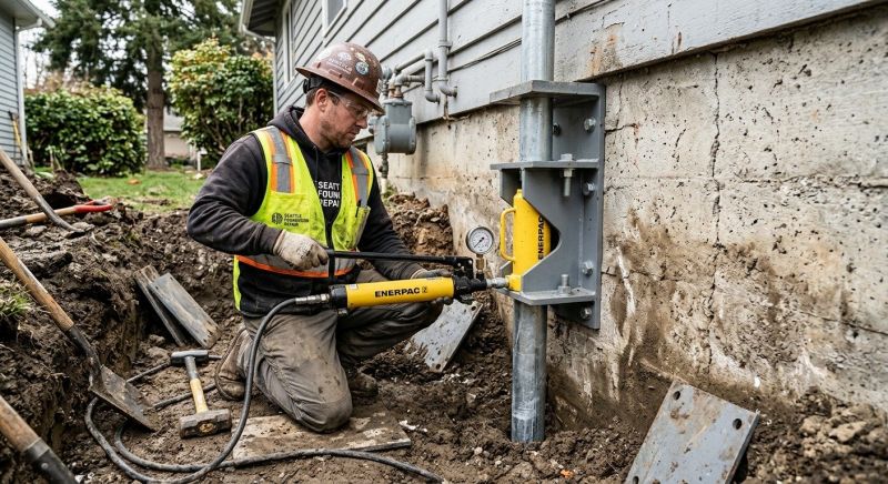 Concrete Foundation Leveling in Plainfield, CT