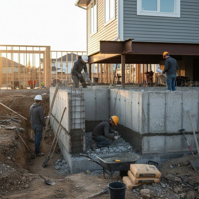 Concrete Foundation Repair in East Lyme, CT