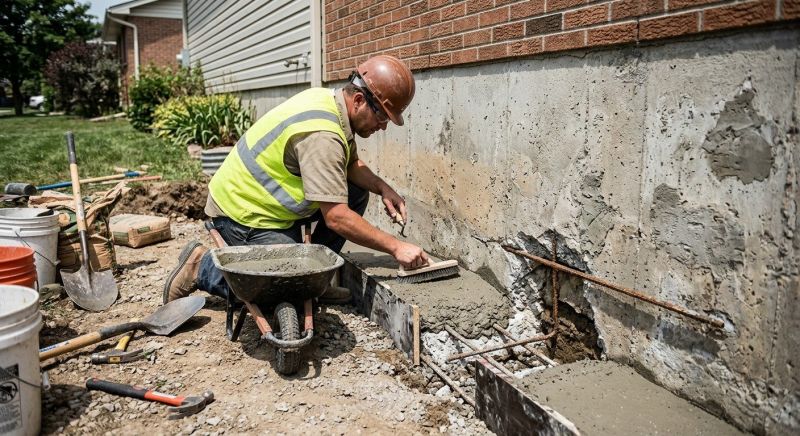Concrete Foundation Repair in Norwich, CT