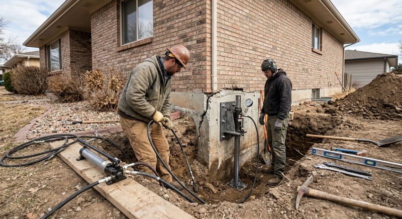 Concrete Foundation Repair in West Greenwich, RI