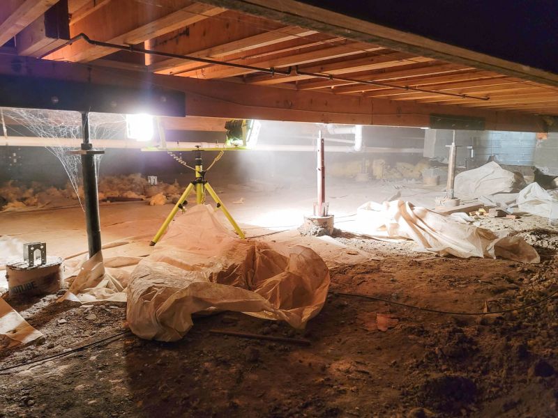Crawlspace Foundation Repair in Andover, CT