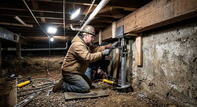 Crawlspace Foundation Repair in Brooklyn, CT