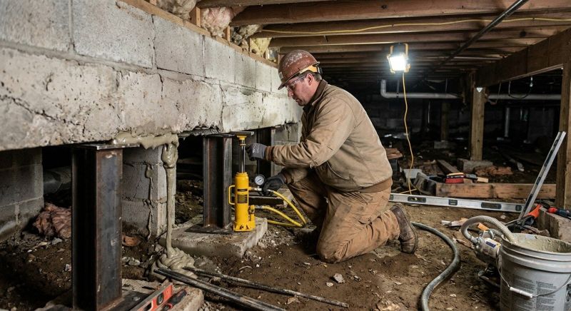 Crawlspace Foundation Repair in Brooklyn, CT