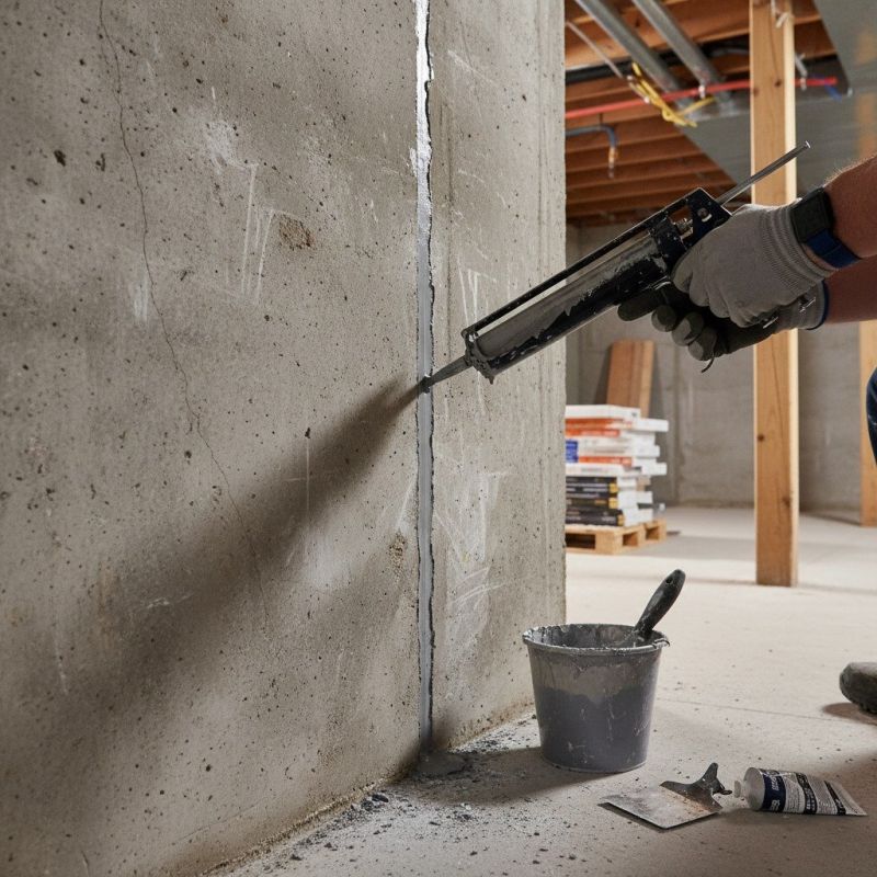 Foundation Crack Repair in Waterford, CT