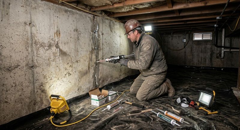 Foundation Damage Repair in Andover, CT