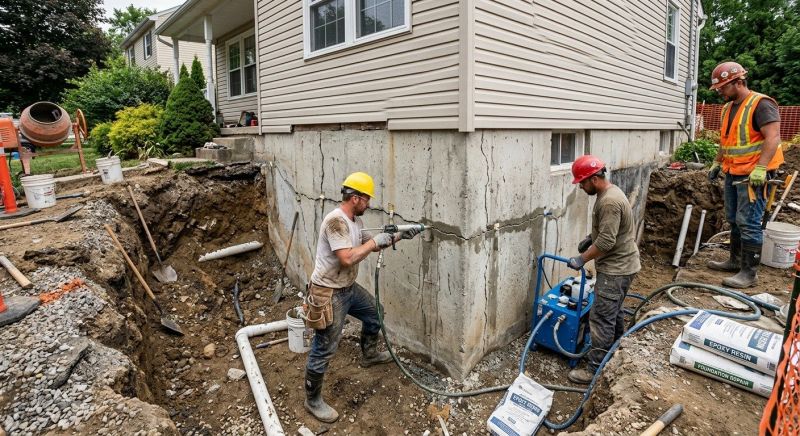Foundation Damage Repair in Niantic, CT