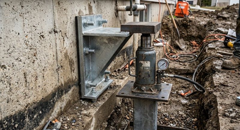 Foundation Jacking in Coventry, RI