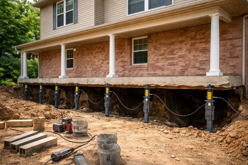 Foundation Jacking in Hebron, CT