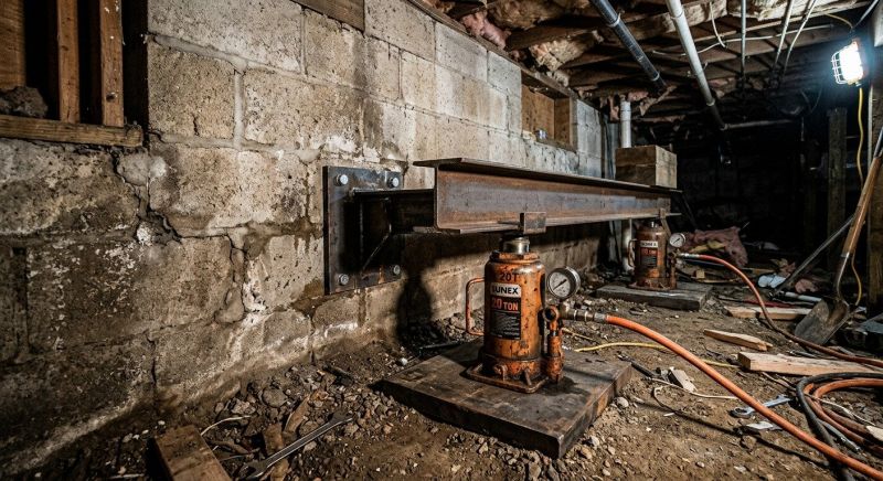 Foundation Jacking in Mystic, CT