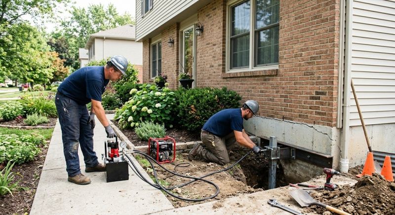 Foundation Jacking in Pawcatuck, CT
