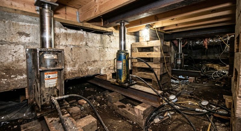 Foundation Jacking in Westerly, RI