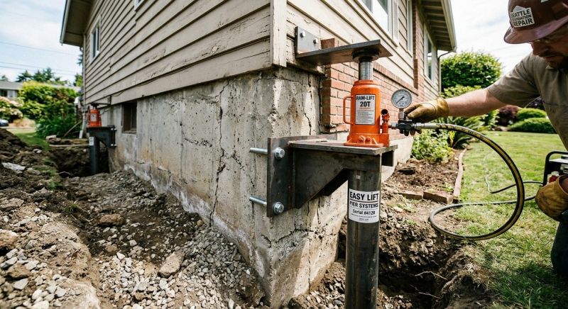 Foundation Lifting in Coventry, CT