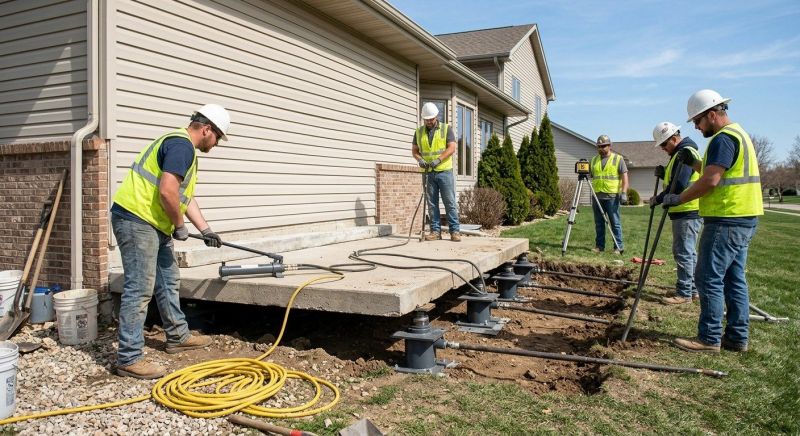 Foundation Lifting in Dayville, CT