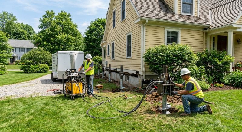 Foundation Lifting in Essex, CT