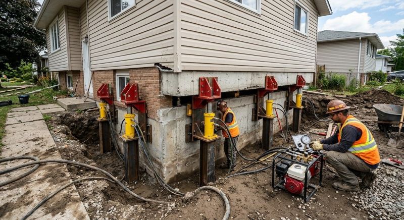 Foundation Lifting in Westerly, RI