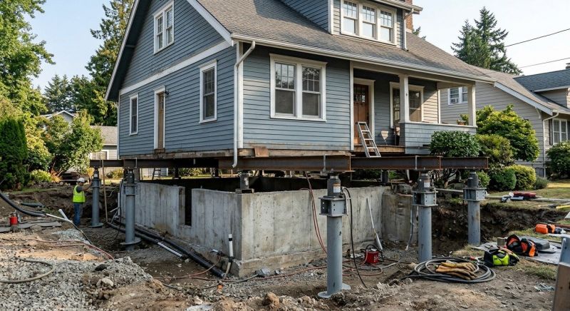 Foundation Raising in Coventry, CT
