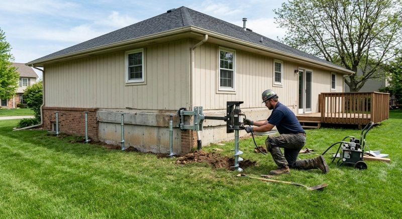 Foundation Raising in Plainfield, CT