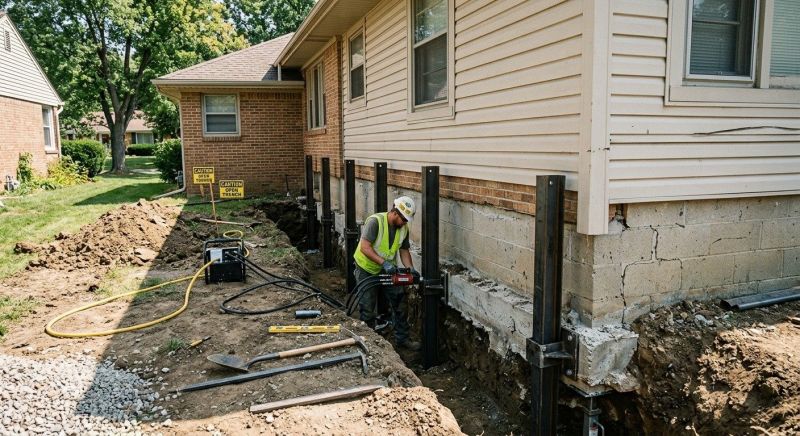 Foundation Renovation in Norwich, CT