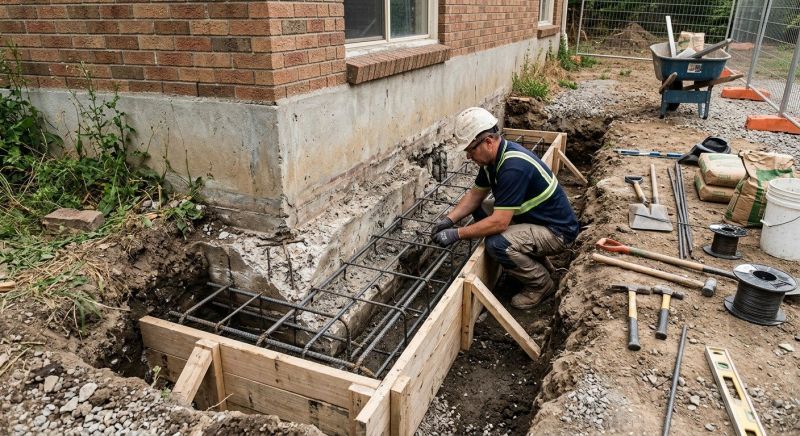 Foundation Repair in Eastford, CT