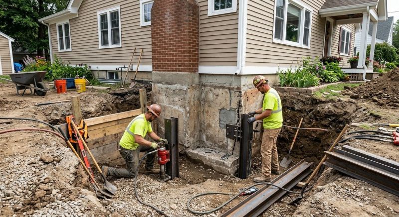 Foundation Repair in Ledyard, CT