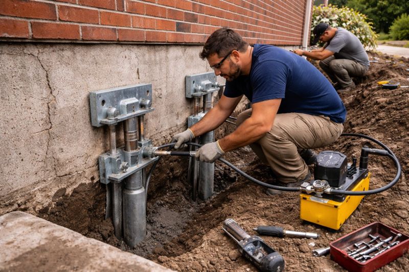 Foundation Repair in North Stonington, CT