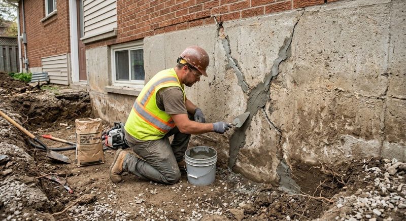 Foundation Repair in West Kingston, RI