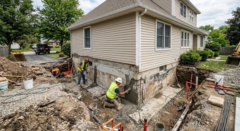 Foundation Restoration in Norwich, CT