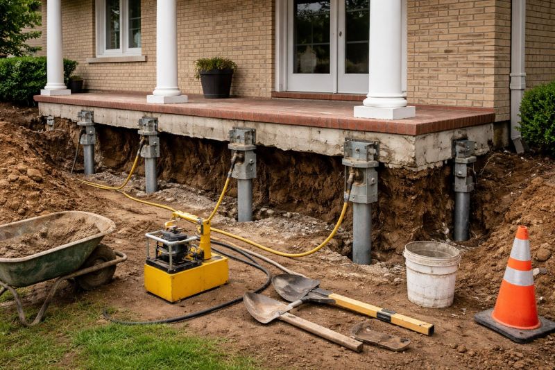 Foundation Stabilizing in Bradford, RI