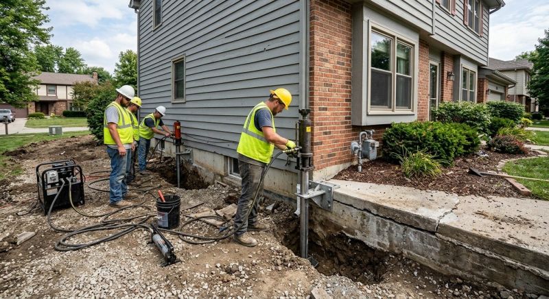 Foundation Stabilizing in Coventry, RI