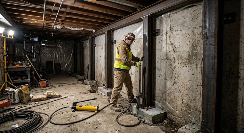 Foundation Stabilizing in Danielson, CT