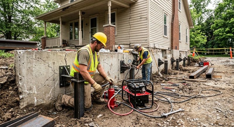 Foundation Stabilizing in West Greenwich, RI