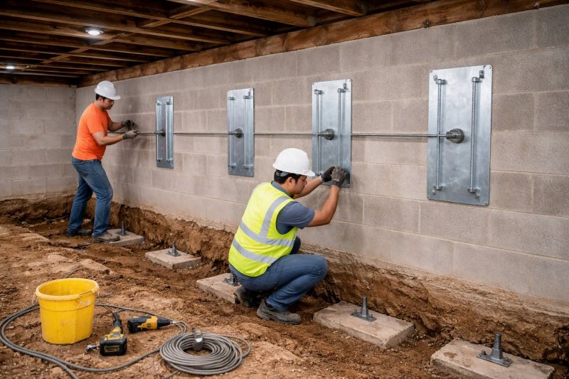 Foundation Stabilizing in Westerly, RI