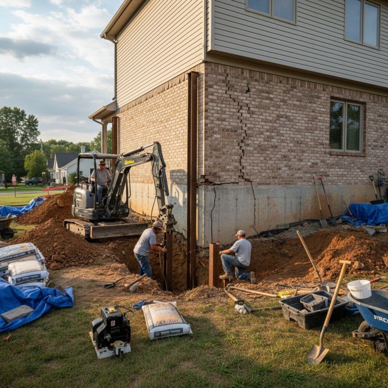 Foundation Structural Repair in Bradford, RI
