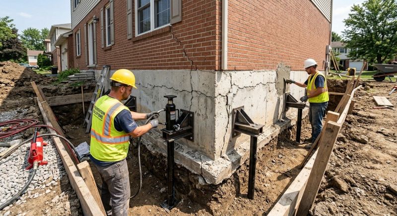 Foundation Structural Repair in Brooklyn, CT