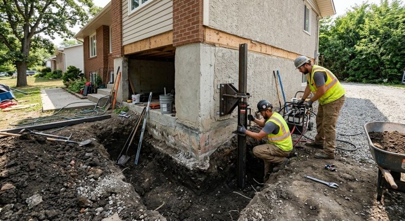 Foundation Structural Repair in Charlestown, RI