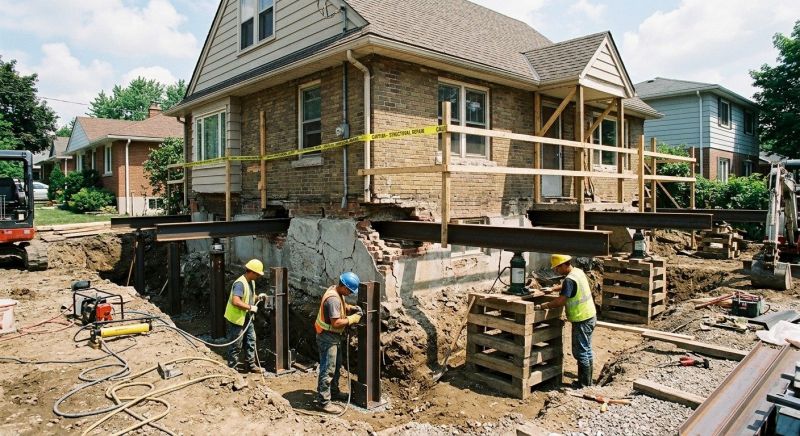 Foundation Structural Repair in Exeter, RI