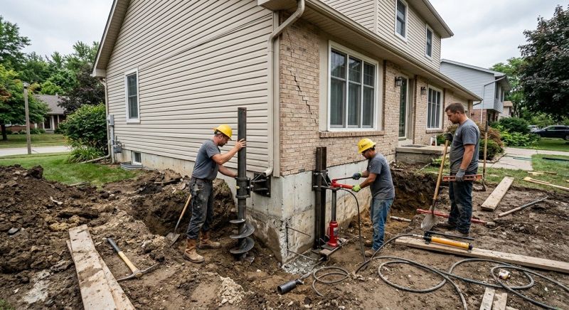 Foundation Structural Repair in North Stonington, CT
