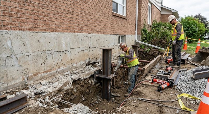 Foundation Structural Repair in Plainfield, CT