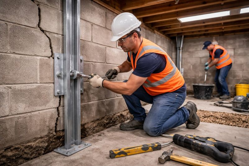 Foundation Structural Repair in Willimantic, CT