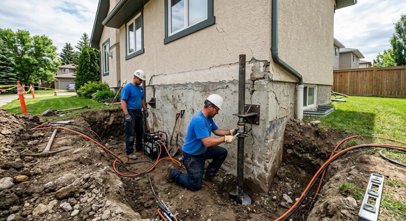 Helical Pile Installation in Norwich, CT